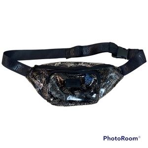 Pink By Victoria’s Secret Transparent Clear Reptile Fanny Waist Pack